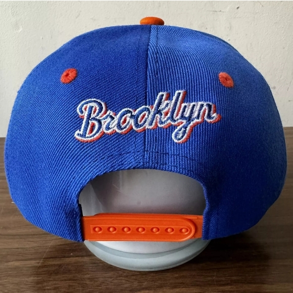 BROOKLYN CYCLONES BASEBALL HAT SNAPBACK BLUE WHITE ORANGE CAP ADJUSTABLE OSFA - Picture 3 of 7